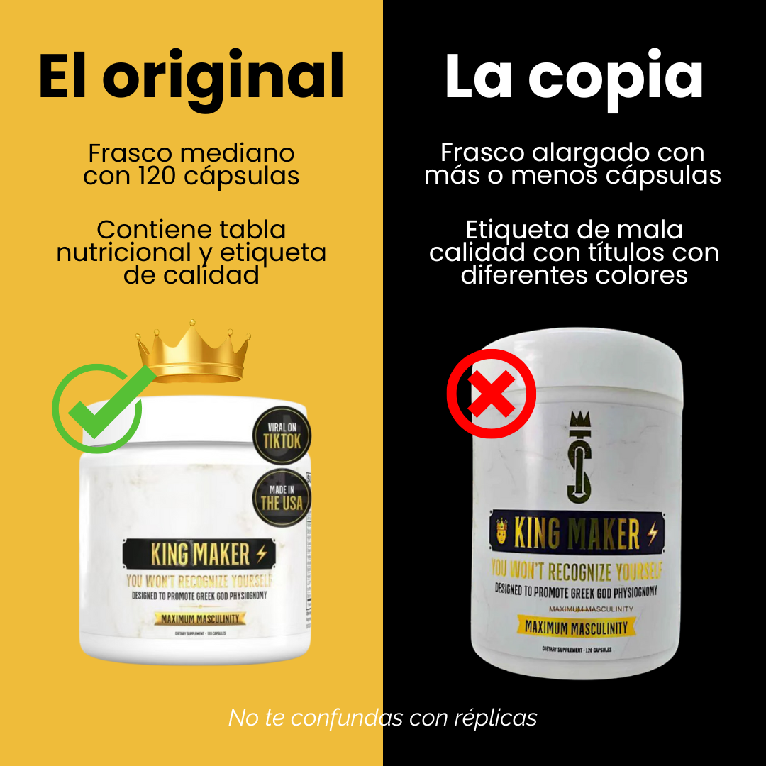 KING MAKER - POTENCIADOR DE TESTOSTERONA