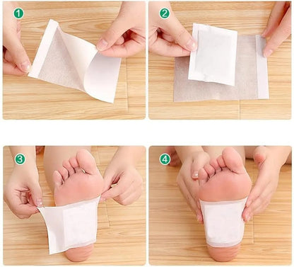 PARCHES DETOX KINOKI PARA PIES CAJA x 10