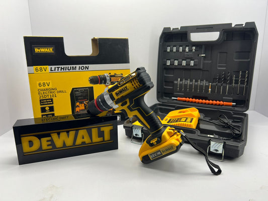 Taladro Inalámbrico DEWALT 68V – Potencia y Precisión en Tus Manos ⚡🔧