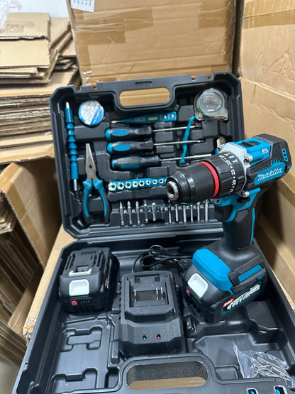 Taladro Makita Inalámbrico 128v full accesorios