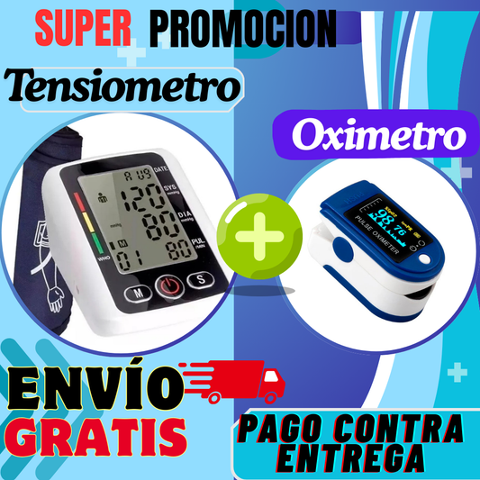Tensiometro + Oximetro
