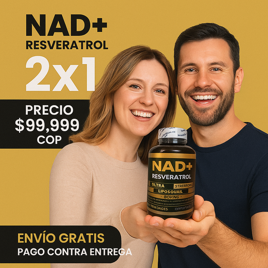 NAD+ RESVERATROL – Ultra Strength Liposomal 1500mg | Energía, Anti-envejecimiento y Bienestar Celular