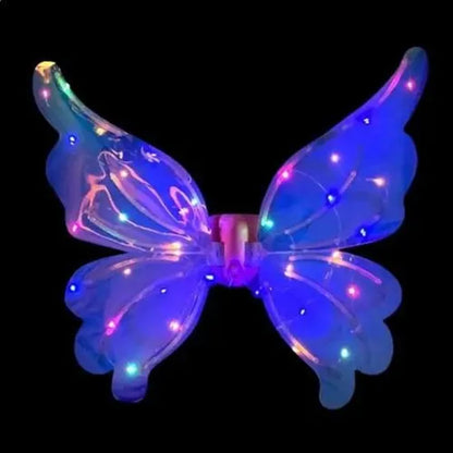 Alas Mariposa LED con Sonidos y Movimientos