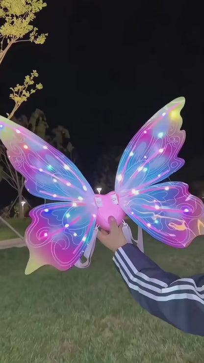 Alas Mariposa LED con Sonidos y Movimientos