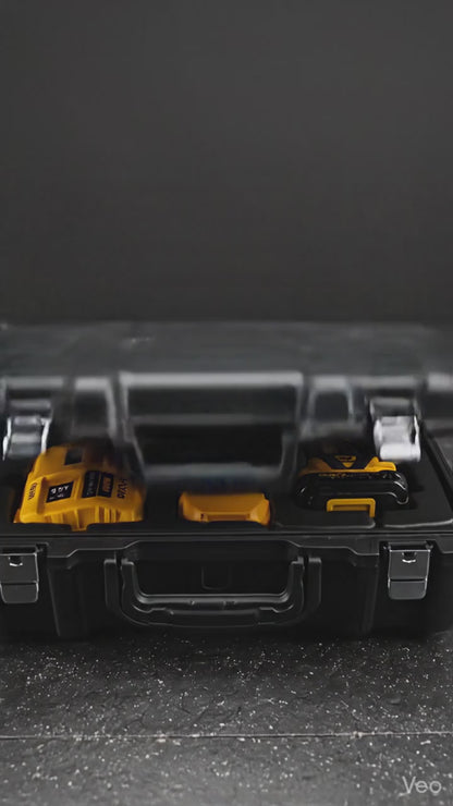 ⚡🔥 TALADRO INALÁMBRICO 128V - KIT PROFESIONAL 32 PIEZAS + MALETÍN - BROQUERO 13MM - 2 VELOCIDADES 2200RPM - INCLUYE FLEXÓMETRO, PROBADOR DE FASE Y MÁS 🧰🔨