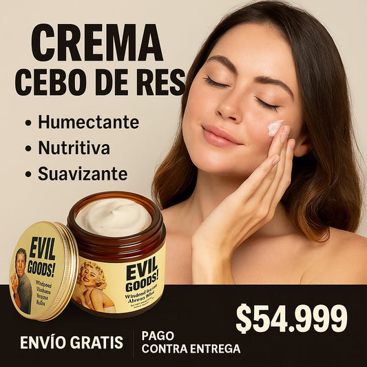 Evil Goods - Crema Orgánica de Sebo de Res