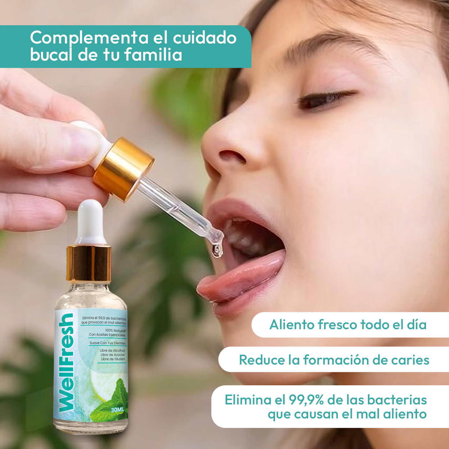 Elimina mal aliento Well fresh X 2 ENVIO GRATIS